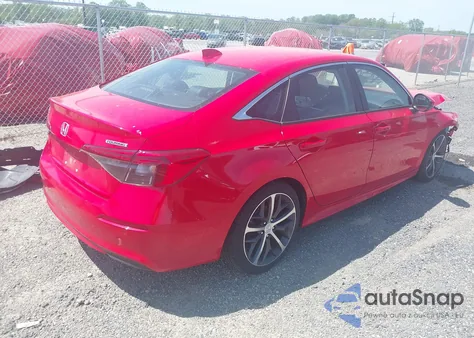 2024 Honda Civic Touring из США, поврежденный, VIN 2HGFE1F97RH302435